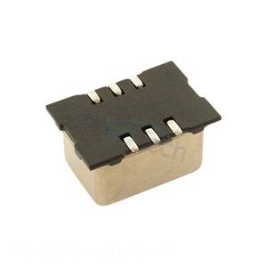 ออริจินัลออสซิลเลเตอร์6-SMD ตะกั่วออริจินอล XO 24.576MHz 3.3V SMD OX4115A-D3-<span class=keywords><strong>2</strong></span>-24.576-3.3 - Product Image 1