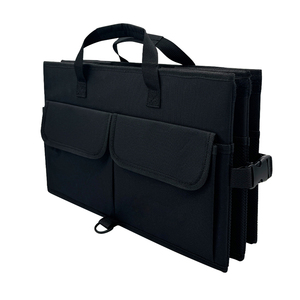 Organizador de espacio para asiento delantero de coche, accesorios para coche 2024, organizador de almacenamiento para coche, organizador de maletero de poliéster plegable de alta capacidad, duradero - Product Image 3