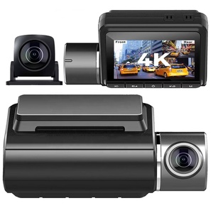เครื่องบันทึกการขับขี่4K เลนส์คู่พร้อม WiFi GPS 2160P กล่องดำสำหรับรถยนต์ Toyota <span class=keywords><strong>Camry</strong></span> Corolla ทั้งด้านหน้าและด้านหลัง - Product Image 1