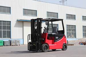 Chariot élévateur à contrepoids électrique compact et agile de 2 tonnes, offrant une grande flexibilité pour la manutention des matériaux, chariot élévateur électrique - Product Image 6