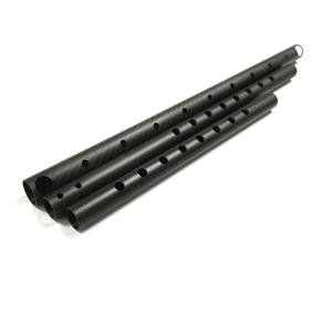 Componentes CNC de sarga multifuncional de alta resistencia OEM, superventas en China, nuevos productos con patrón de tubo de fibra de carbono - Product Image 1