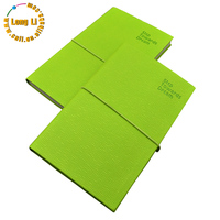Anpassbares Luxus A5/A6 Mini Loseblatt-Tagebuch Thermisch Spiralgebunden PU-Leder Hardcover 80 Innenseiten CMYK-Druck