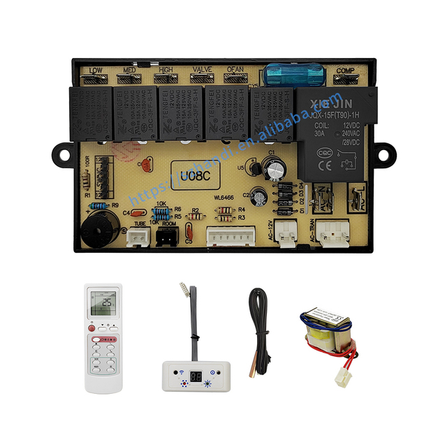 Hot Selling QD-U08C Universal Ac Control System Conditioning Spare Parts Split air Conditioner Universal Control Pcb Board