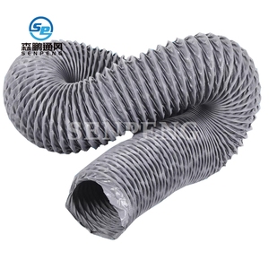 Condotto di Ventilazione <span class=keywords><strong>Flessibile</strong></span> in Tessuto di Nylon PVC Multiuso di Alta Qualità, Ignifugo e Leggero, Diametro 100mm (4 Pollici) - Product Image 4