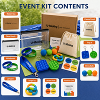 Kit Cadeau Personnalisé pour Événement de Sensibilisation à l'Autisme : Jouets Sensoriels, Bracelets, Cordons, Logo Personnalisé, OEM