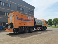 YUANYA Distribuidor Automático de Asfalto y Virutas para Camiones, Máquina Inteligente para la Colocación de Virutas en Carreteras, Bomba de Maquinaria Vial