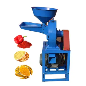 High praise continuously 100-150kg/h turmeric ground black pepper powder grinding mill HJ-P10C on sale