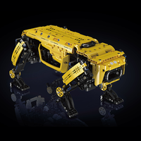 Mold King 15075Four-Legged Robot Hunde leistungs modul RC Mechanischer intelligenter Roboter Programmier barer Bildungs baustein