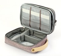 Bolsa Digital de Viaje Unisex con Cremallera Expandida Organizador Electrónico Tech-Essentials para Cable Power Bank Tech Organizer