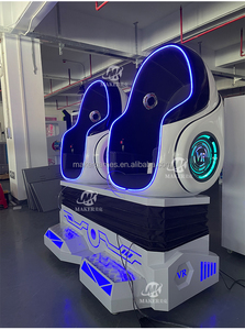 Maker VR/AR/MR Equipo Realidad virtual Mejores ventas 9D VR Asiento de 2 plazas Silla Juego de cine <span class=keywords><strong>Ganar</strong></span> <span class=keywords><strong>dinero</strong></span> Rápido VR Egg 9D VR - Product Image 4