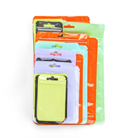 Impression personnalisée Boîte d'emballage transparente élevée Sacs Boîte d'emballage pliable en plastique transparent en PVC