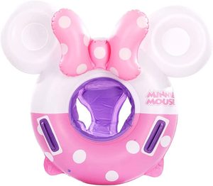 Flotador <span class=keywords><strong>de</strong></span> Natación con Lazo Rosa, Forma <span class=keywords><strong>de</strong></span> Orejas <span class=keywords><strong>de</strong></span> <span class=keywords><strong>Mickey</strong></span> para Niños, Inflable, para Niñas, para Fiestas <span class=keywords><strong>de</strong></span> Verano - Product Image 1