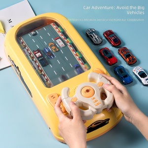Jeu <span class=keywords><strong>de</strong></span> <span class=keywords><strong>course</strong></span> éducatif avec volant pour enfants, machine <span class=keywords><strong>de</strong></span> jeu d'aventure, jouet pour développer la coordination œil-main et la motricité, <span class=keywords><strong>cadeau</strong></span> - Product Image 3