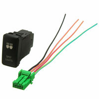 Interruptor de Luz Antiniebla de 12V para Coche con Botón Pulsador de Luz LED para TOYOTA Hilux Prado Landcruiser HIACE