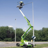 Nouvelle nacelle articulée automotrice de 45, 90 et 140 pieds pour la construction extérieure, monte-charge en acier facile à conduire avec élingue à chaîne