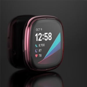 <span class=keywords><strong>Fitbit</strong></span> vers3 <span class=keywords><strong>fitbit</strong></span> senseスマートウォッチケースカバー電気メッキソフトtpuケース工場価格2020 - Product Image 5
