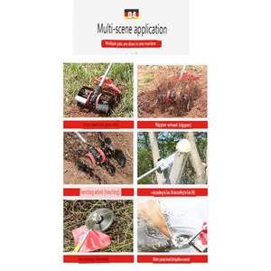 Desbrozadora de Batería Yunqingtech de Alta Potencia Multiusos para Recuperación de Terrenos Agrícolas, Recortadora de Césped Manual - Product Image 5