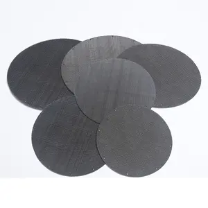 Pantalla de filtro de mallas de alambre 304/316 SS 20/40/60 80/100/150 tela de filtro de malla de alambre tejido de acero al carbono