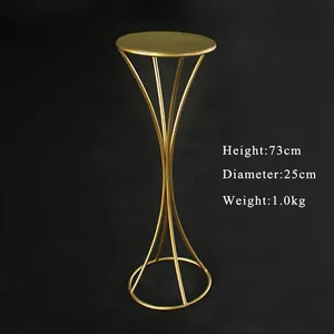 2024 New Arrival Wedding Props Wrought Iron Table Flowers Luxury Flowers Shelves Wedding Table Decorations Road Guides Ornaments