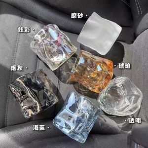 BoTu irrégulière whisky cristal tasse <span class=keywords><strong>Art</strong></span> <span class=keywords><strong>verrerie</strong></span> verres de <span class=keywords><strong>d</strong></span>égustation de vin froissé whisky gobelet Rock bière tasse fête tasse en gros - Product Image 5
