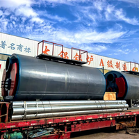 Chaudière à eau chaude industrielle à tubes de fumée horizontale bi-carburant atmosphérique/pressurisée certifiée ASME, 2,1 MW, rendement thermique de 92 %