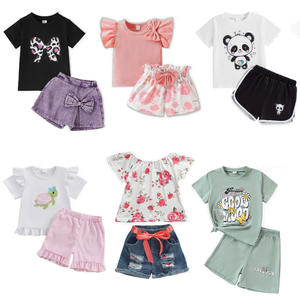 Ropa de bebé y niños de verano nueva, tallas mixtas, kits de ropa limpia, poliéster, paquetes económicos, entrega aleatoria, fardos. - Product Image 1