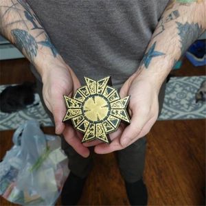 实心可拆卸地狱拼图盒蚀刻黄铜立方体尖头克莱夫巴克 - Product Image 4