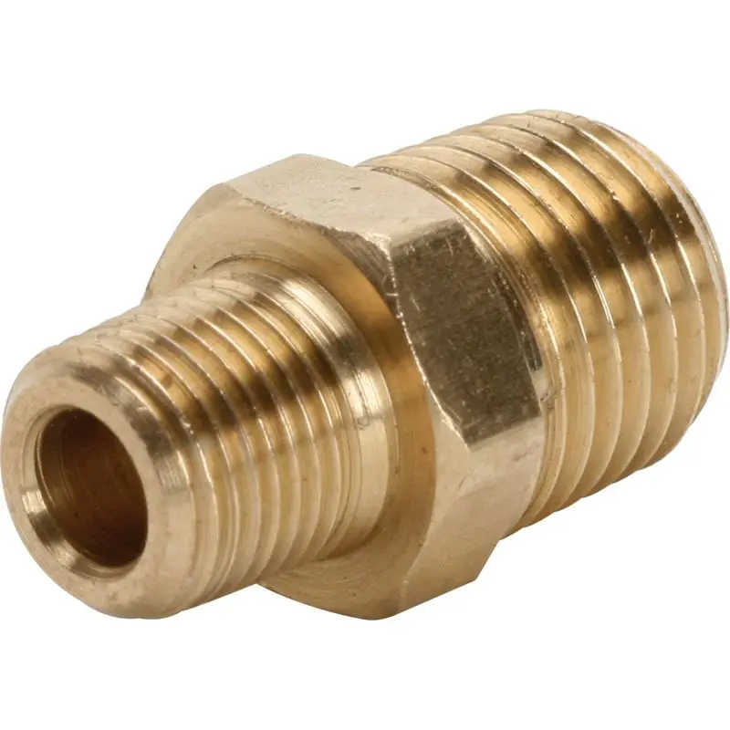 DZR Plumbing Brass Pipe Fittings Reducing Pipe Nipple