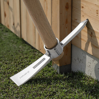 EXPLOIT Hachette à double tête en acier forgé de qualité industrielle 200 mm, outil multifonctionnel pour jardin et camping, pour décompactage du sol et désherbage 1