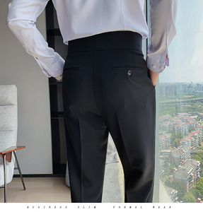 Pantalon <span class=keywords><strong>de</strong></span> <span class=keywords><strong>Costume</strong></span> <span class=keywords><strong>Homme</strong></span> d'Affaires Formel pour le Commerce Extérieur Européen et Américain - Product Image 6