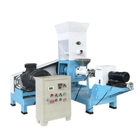 Extrudeuse flottante d'aliments pour poissons faisant des aliments pour poissons fabriqué en Chine extrudeuse de granulés d'aliments pour poissons