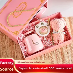 Tasses en émail personnalisées pour la fête nationale, le festival de mariage, petits cadeaux pratiques, coffrets cadeaux souvenirs pour enfants, grand événement - Product Image 2