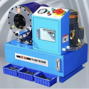 Máquina Prensadora y Engarzadora de Mangueras Hidráulicas DX68/DX69 de HongWang, Fabricante Profesional, 1/4-2'', 220V/380V, Azul, 1 Año de Garantía - Product Image 4