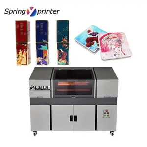 Competitive price label printer uv inkjet printing machine manufacturer inkjet printers uv refine color uv printer