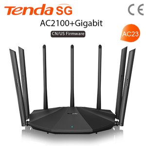 เราเตอร์ไร้สาย <span class=keywords><strong>Tenda</strong></span> AC23 Gigabit Dual-Band <span class=keywords><strong>AC2100</strong></span> พร้อมเสาอากาศกำลังขยายสูง 7*6dBi ครอบคลุมพื้นที่กว้างขึ้น ติดตั้งง่าย - Product Image 6
