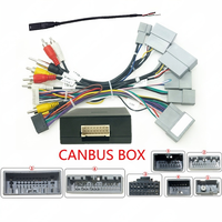 Adaptateur de câble ISO, boîte de décodage CAN Bus, connecteur, faisceau de câblage pour autoradio Android pour Honda CRV CIVIC