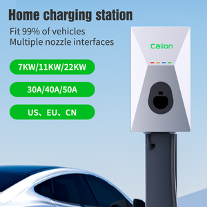 Chargeur rapide AC pour véhicules électriques à domicile 7,5 kW 9,6 kW 11,5 kW, borne de recharge murale EV, station de recharge DC CCS montée pour <span class=keywords><strong>Tesla</strong></span> - Product Image 4