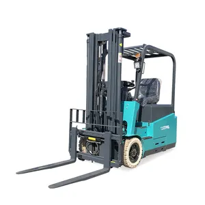 2023 Chinese Top supplier electric system battery forklift 1ton 1.5ton 2ton 2.5ton lead acid electric forklift with solid tires