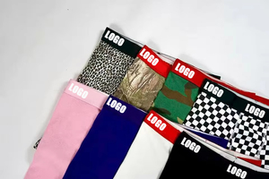 Confezione di moda 4/2/1 all'ingrosso di moda Unisex in puro cotone alla moda <span class=keywords><strong>Boxer</strong></span> slip a gamba dritta pantaloni <span class=keywords><strong>lunghi</strong></span> <span class=keywords><strong>Boxer</strong></span> per <span class=keywords><strong>uomo</strong></span> - Product Image 4