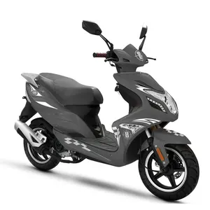 Уличный легальный матовый черный цвет бензиновый скутер EEC5 125cc скутер 50cc мотоцикл