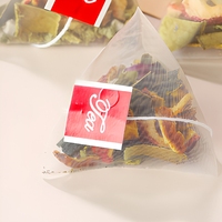 Teh Campuran Daun Teratai Hawthorn Mawar, Teh Herbal Bunga dalam Kantong, Minuman Kesehatan Harian