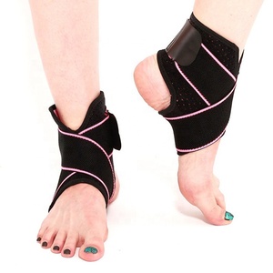 Tobillera deportiva <span class=keywords><strong>de</strong></span> compresión, manga <span class=keywords><strong>de</strong></span> soporte <span class=keywords><strong>de</strong></span> <span class=keywords><strong>tobillo</strong></span> con correa ajustable - Product Image 5