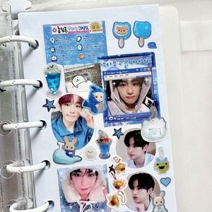 สติกเกอร์ตกแต่งแฟชั่นเรียบง่ายสำหรับเด็กผู้หญิง สมุดบันทึก DIY สติกเกอร์คอลลาจฟรีสำหรับบันทึกแบบ Bullet Journal - Product Image 1