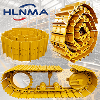 Ensemble de chenilles OEM pour bulldozer, scellé et lubrifié, pour modèles D4G D6N D6K D8R D9D, avec assemblage de sabots de chenille