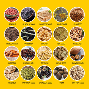 Cold Press <b>Oil</b> <b>Machine</b> & <b>Oil</b> Extraction Equipment for Home/Small Business - Stainless Steel Automatic <b>Oil</b> Press <b>Machine</b> Peanut O - Product Image 4