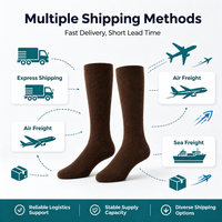 Chaussettes habillées pour hommes, respirantes, anti-humidité, sans ressortir du pied, avec talon et bout renforcés, sans coutures, anti-ampoules, soutien de la voûte plantaire