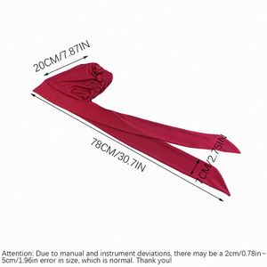 Pañuelo para la Cabeza Elástico de Color Sólido, Estilo Étnico Musulmán, Turbante, Gorro, Hiyab, para Mujer, Marca Go Party - Product Image 2