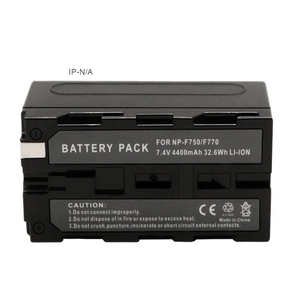 Batería NP-F750 de 4400mAh F770 para Cámara Sony, Luz de Video LED, Monitor, Certificación CE RoHS, en Stock, Venta al Por Mayor, Alta Capacidad - Product Image 1