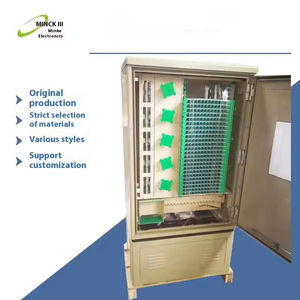 Boîtier de jonction de câble à fibres optiques de type plancher, étanche, extérieur, SMC, 144 cœurs, FTTH - Product Image 3