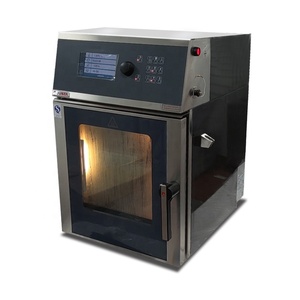 Vaporizador de panel de control inteligente comercial <span class=keywords><strong>Horno</strong></span> de 4 bandejas <span class=keywords><strong>Horno</strong></span> de vapor de convección combinado - Product Image 3